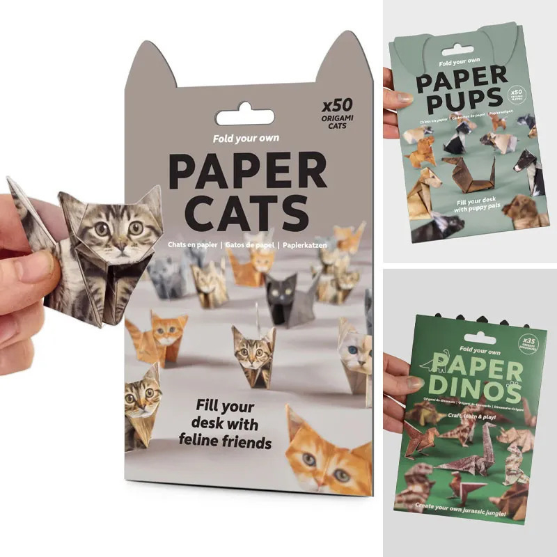 Art Craft Dinosaurs - Papel Creativo para Manualidades de Origami,