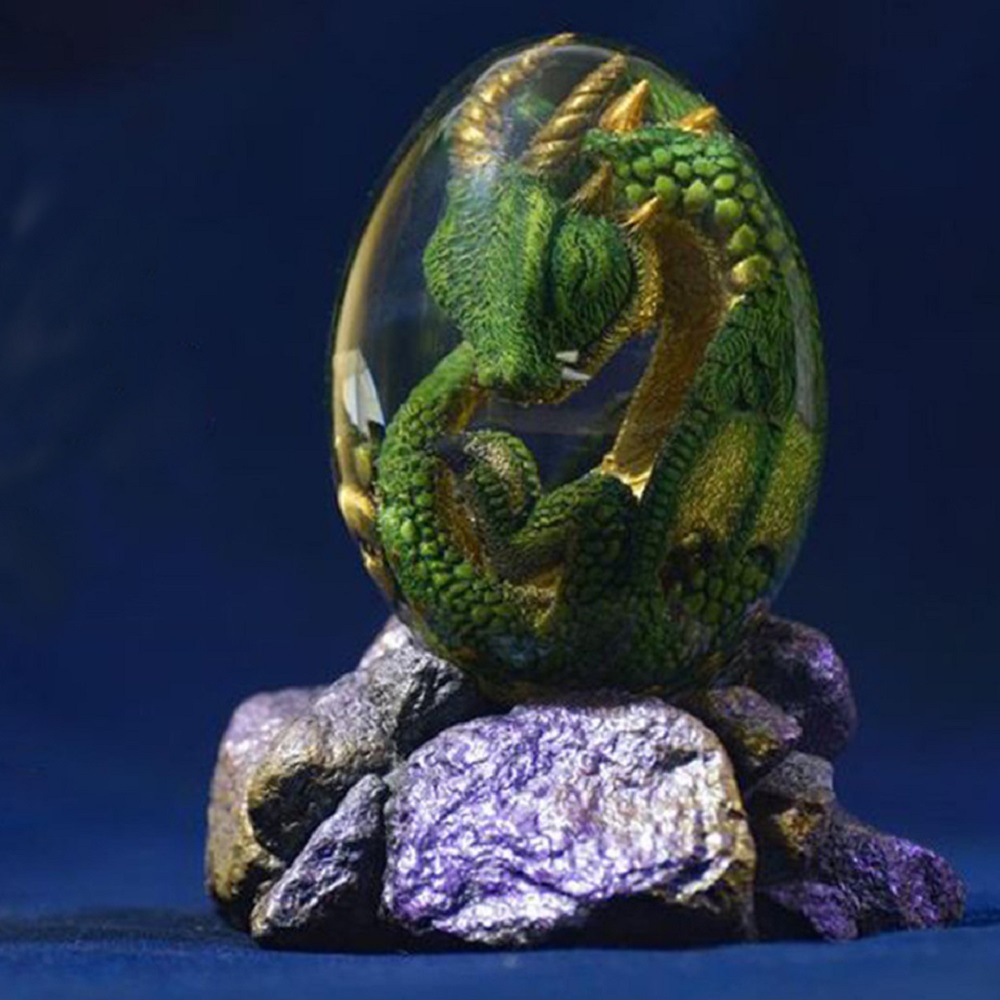 Art Craft Dinosaurs - Estatua de huevo de dragón de