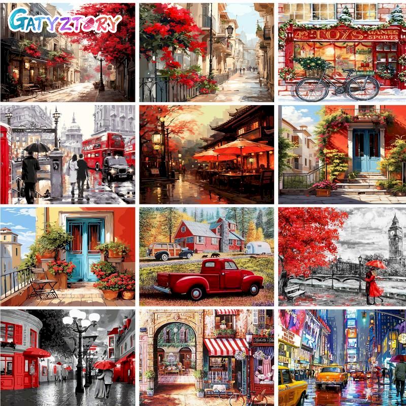Art Craft Number - GATYZTORY-pintura al óleo por números para