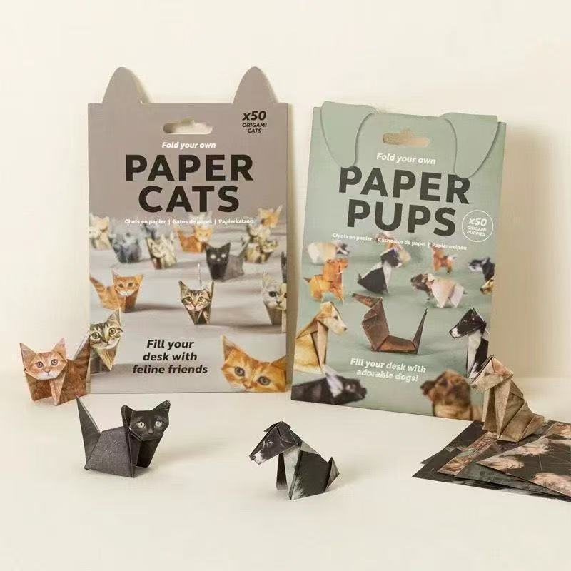 Art Craft Dinosaurs - Gatos de Papel Creativos para Manualidades,