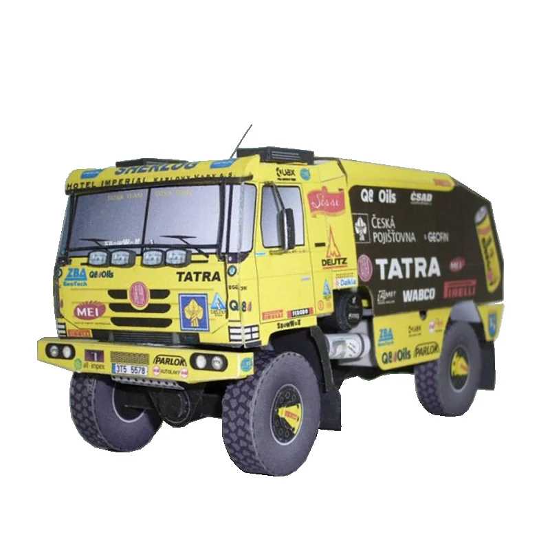Art Craft Cardboard - Tatra 815 2008 camión 1:53 Dakar
