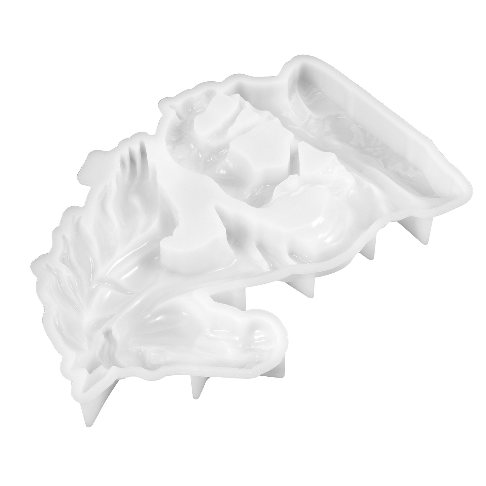 Art Craft Horse - Molde de Silicona Blanco para Escultura