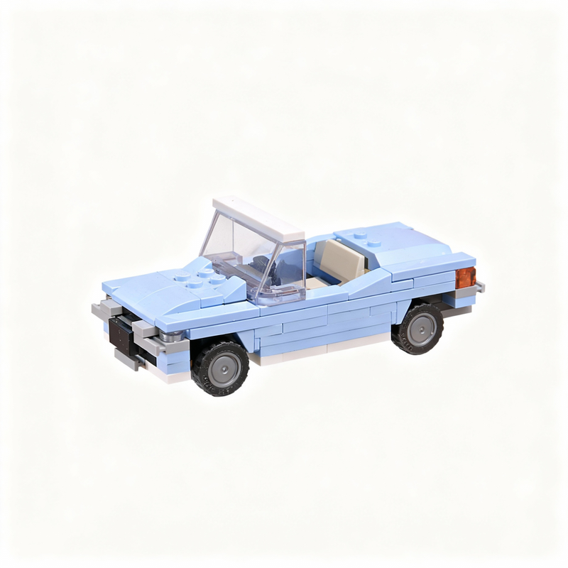 Art Craft Christmas Ideas - 131 piezas MOC Coche Elegante Modelo
