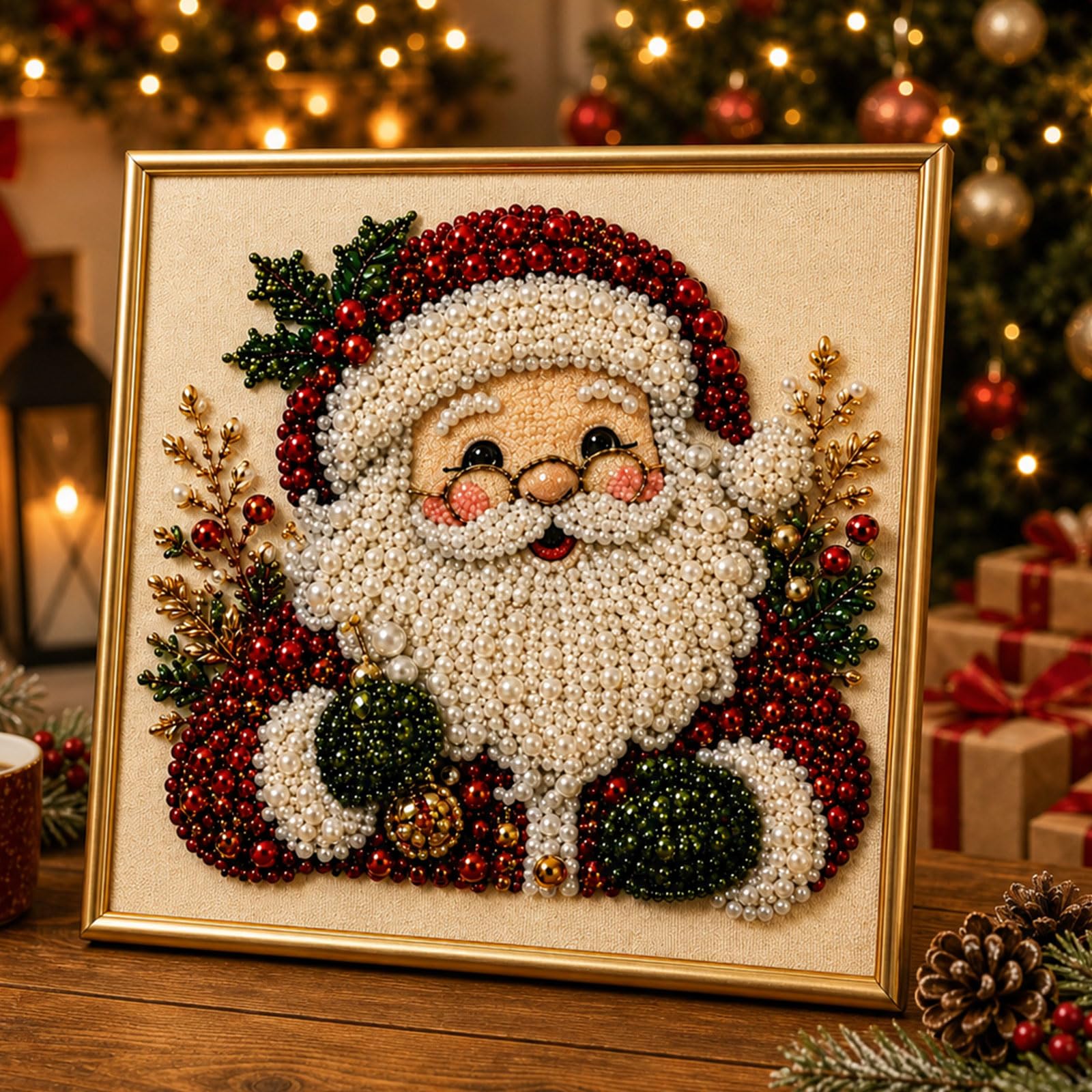 Art Craft Glasses Frames - Kit de pintura de perlas y