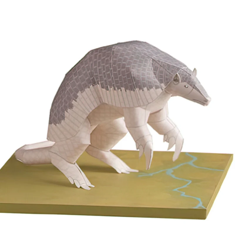 Art Craft Cardboard - Armadillo gigante arte de Origami Mini
