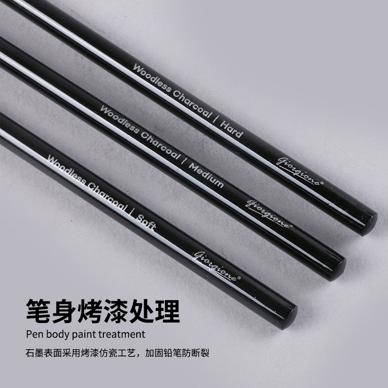 Juego de lápices de carbono pa - Sketching Charcoal Set reseña y precio