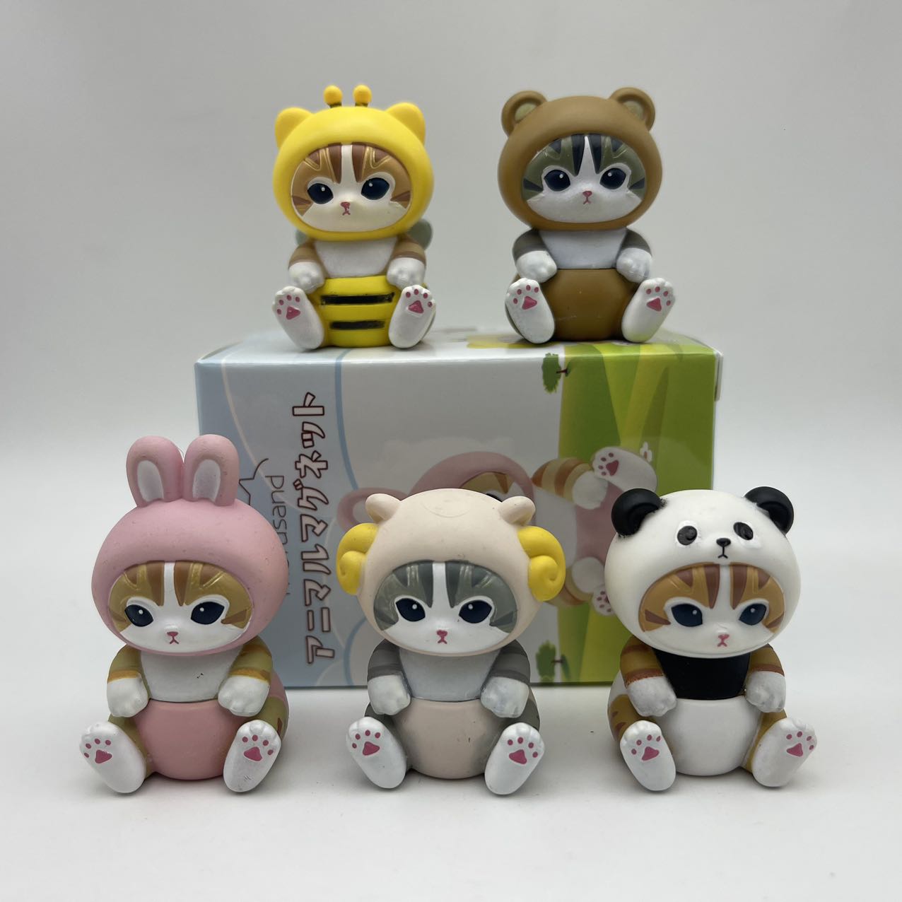 Mofusand-Juego de figuras de a - Box Art And Craft reseña y precio
