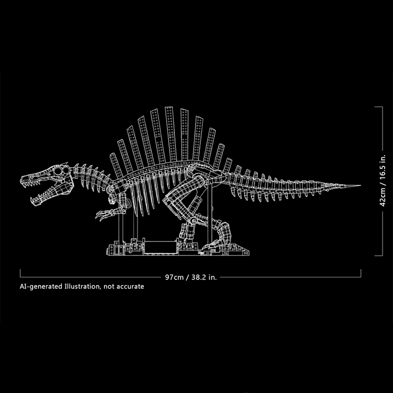 2246 piezas MOC Dinosaurios Es - Art Craft Dinosaurs reseña y precio