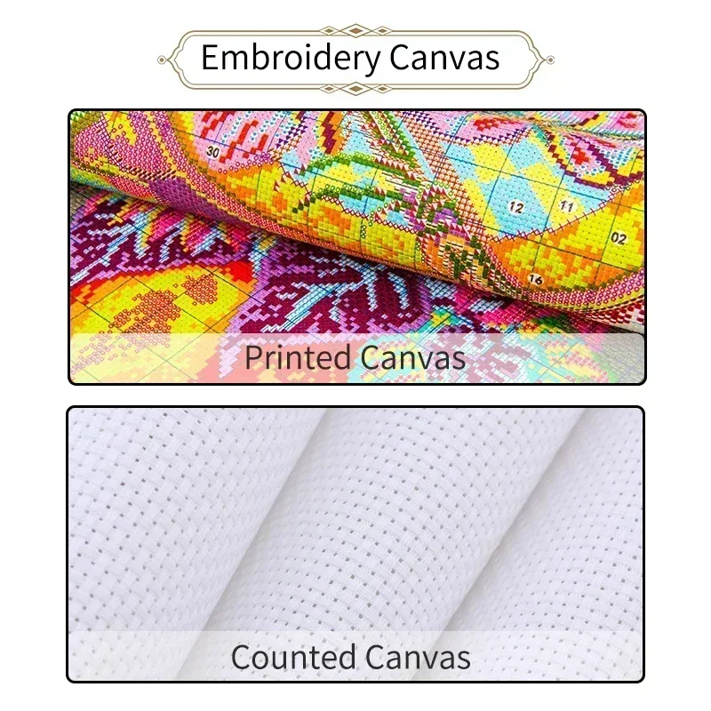 Conjunto de bordado de punto d - Art Craft Horse reseña y precio
