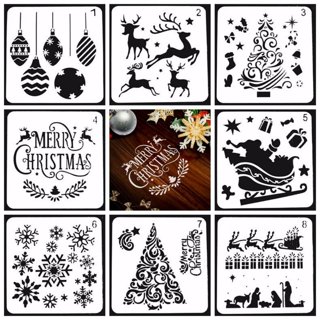 Plantillas de pintura navideña - Art And Craft Xmas Tree reseña y precio