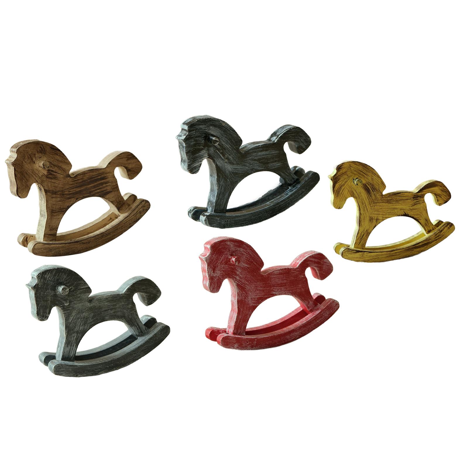 Caballo mecedora de madera, es - Art Craft Horse reseña y precio