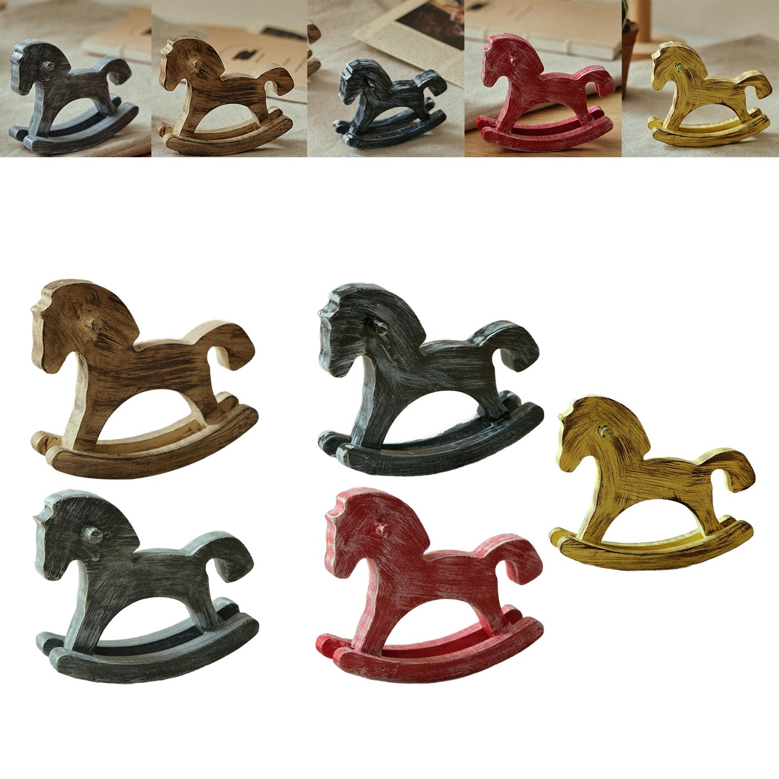 Caballo mecedora de madera, es - Art Craft Horse reseña y precio