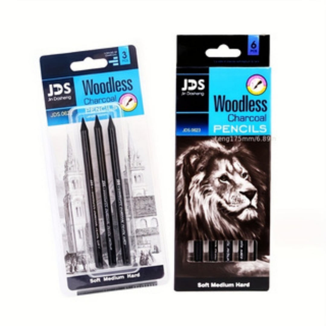 Juego de Lápices de Carbón Pro - Sketching Charcoal Set reseña y precio