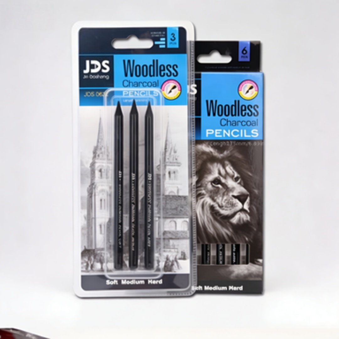 Juego de Lápices de Carbón Pro - Sketching Charcoal Set reseña y precio