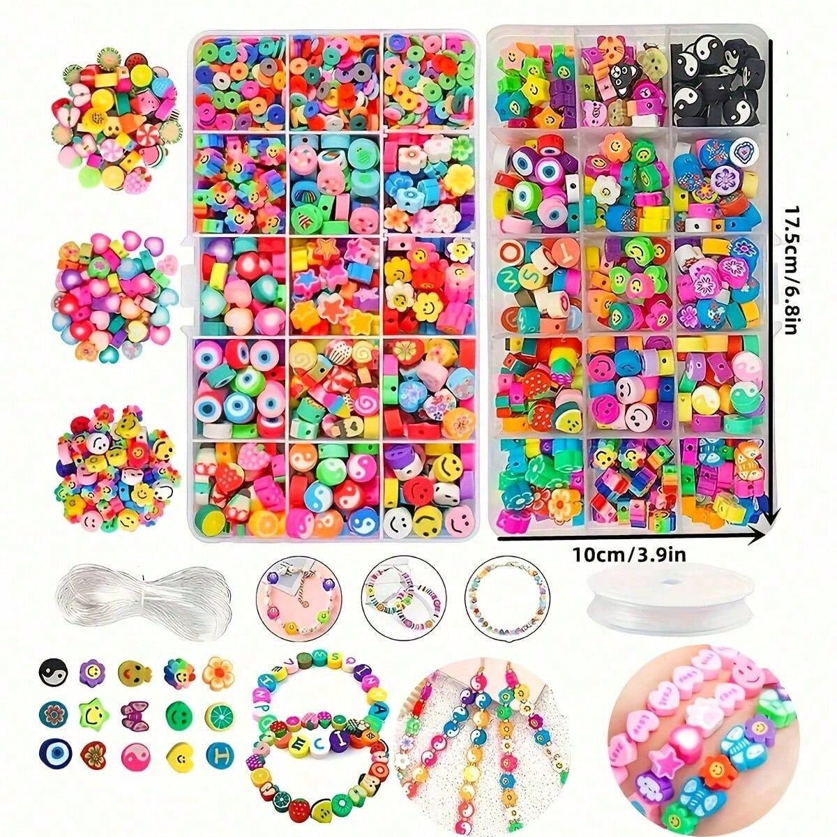 Juego de 1450/1200/250 Piezas  - Polymer Clay Set reseña y precio