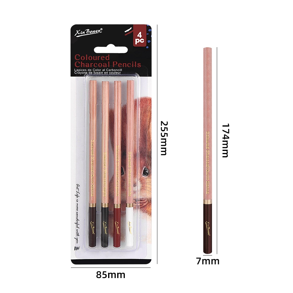 Juego de lápices de carbón par - Sketching Charcoal Set reseña y precio