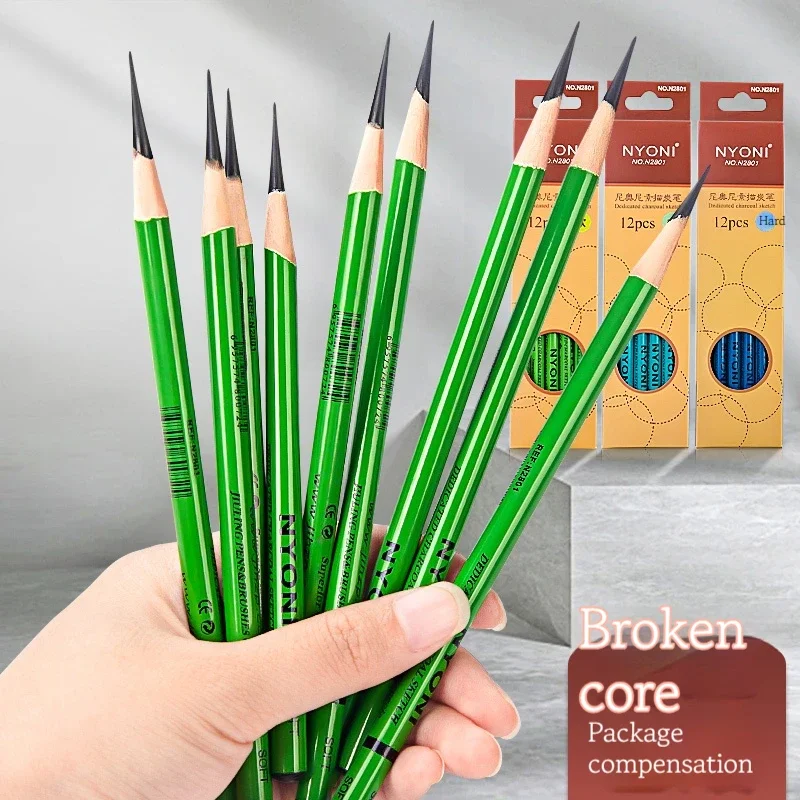 Juego de lápices de dibujo pro - Sketching Charcoal Set reseña y precio
