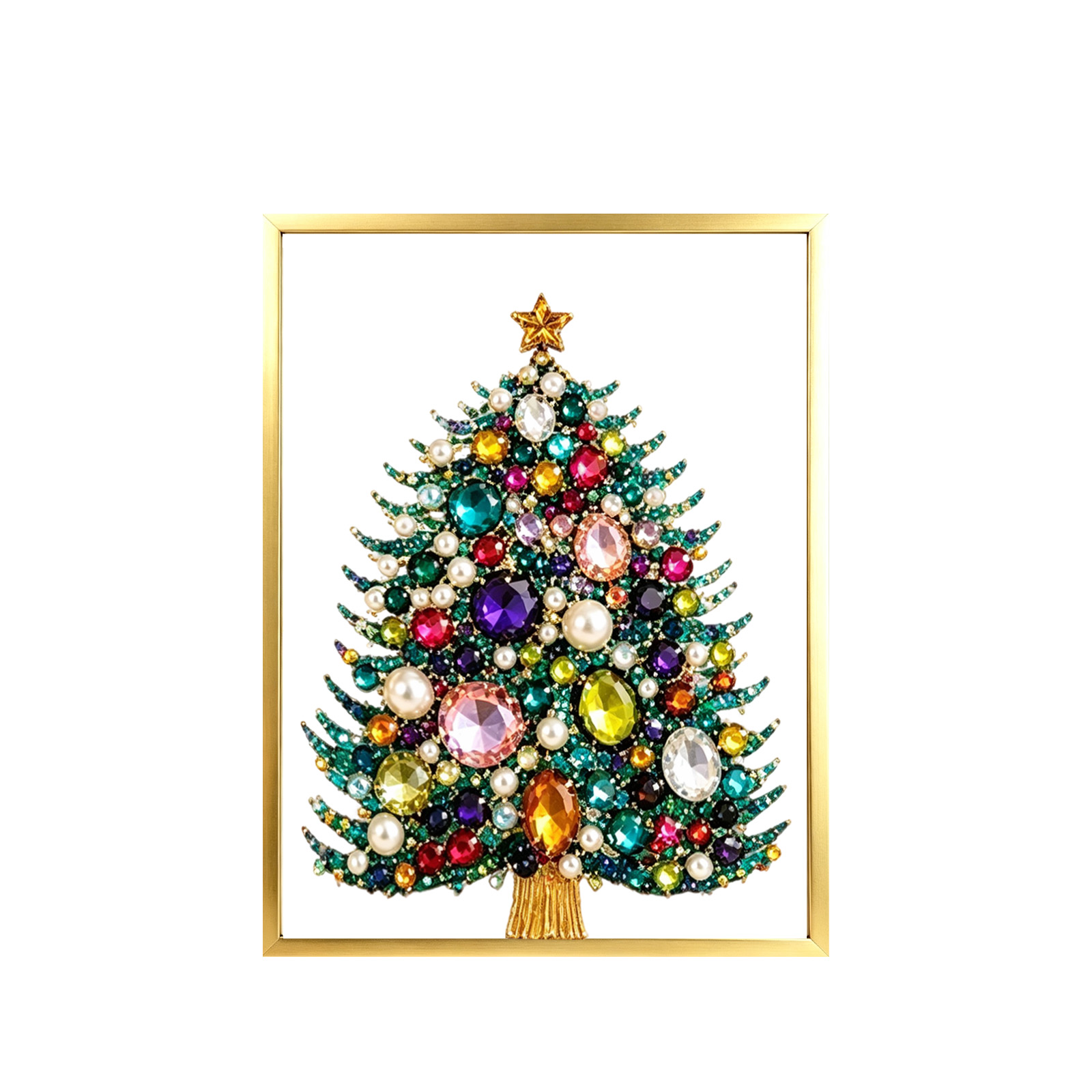 Kit de pintura de diamantes DI - Art And Craft Xmas Tree reseña y precio