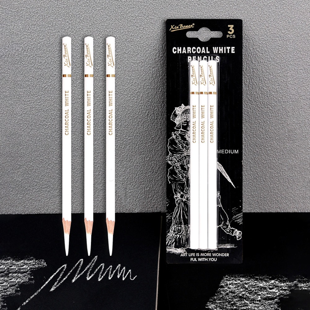 Juego de 3 lápices de carbonci - Sketching Charcoal Set reseña y precio