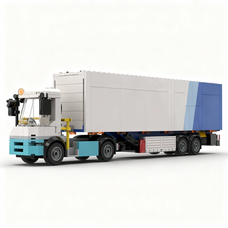153 piezas MOC City Cargo Elec - Art Craft Christmas Ideas reseña y precio