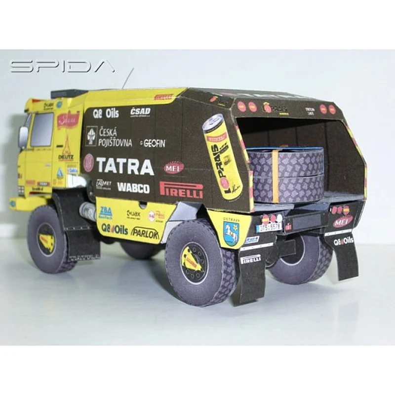 Tatra 815 2008 camión 1:53 Dak - Art Craft Cardboard reseña y precio