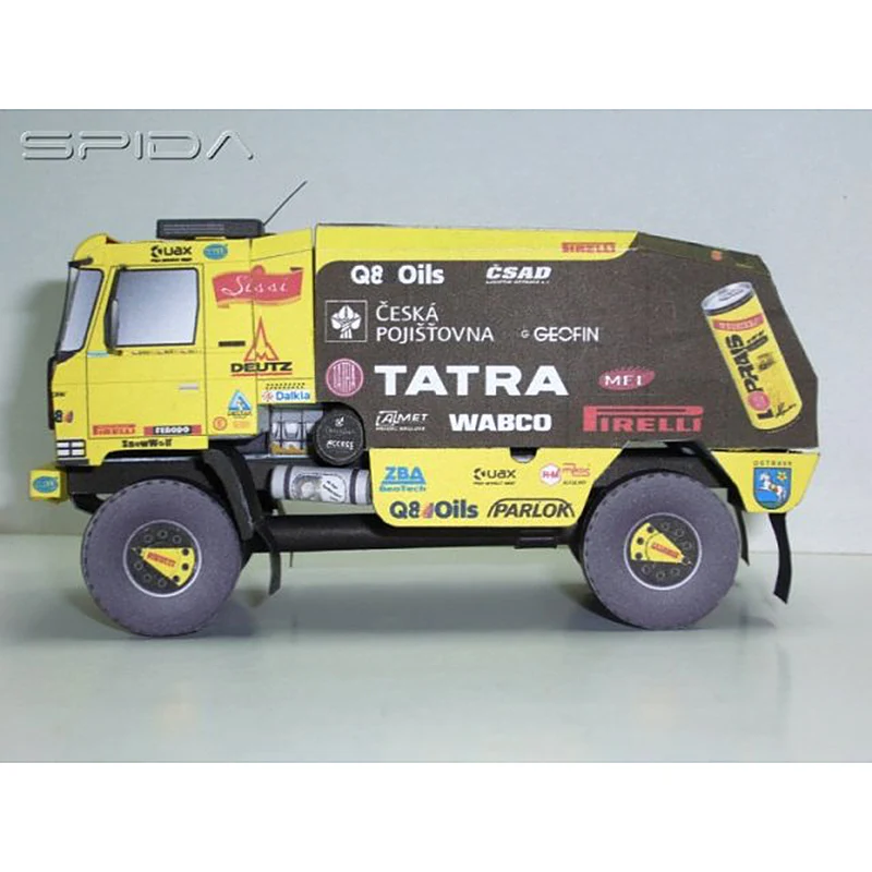 Tatra 815 2008 camión 1:53 Dak - Art Craft Cardboard reseña y precio