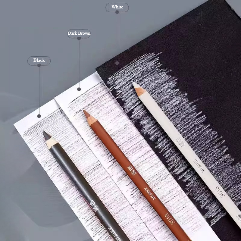MLSIKE-lápices de carbón de co - Sketching Charcoal Set reseña y precio
