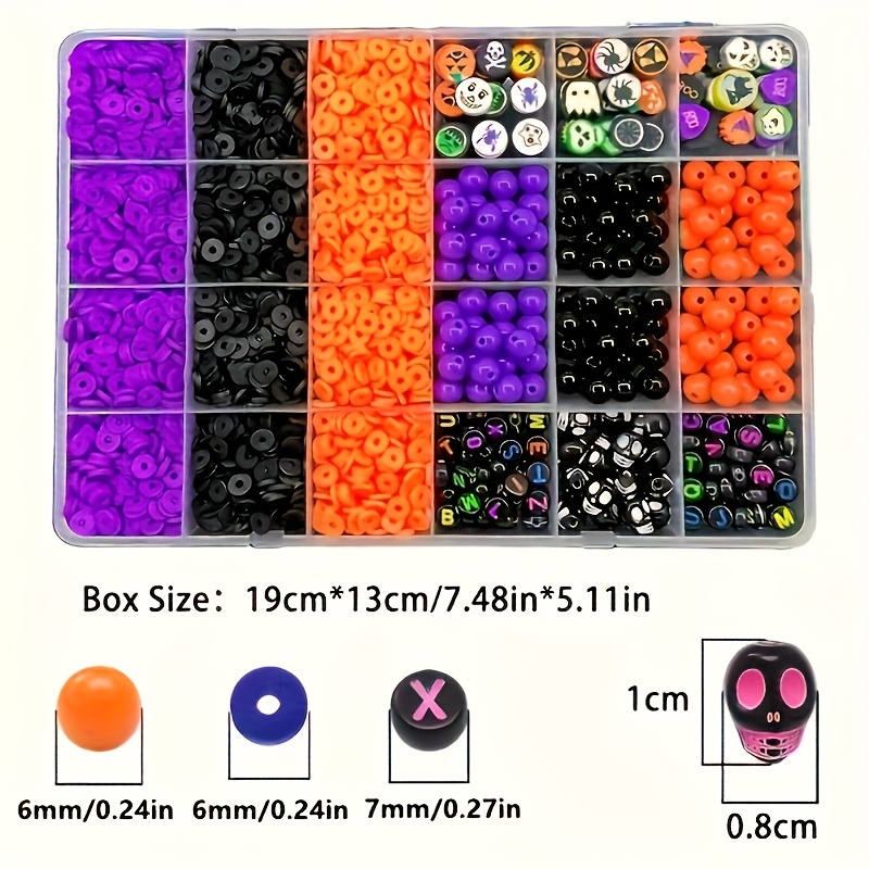 2700 piezas, caja de cuentas r - Polymer Clay Set reseña y precio
