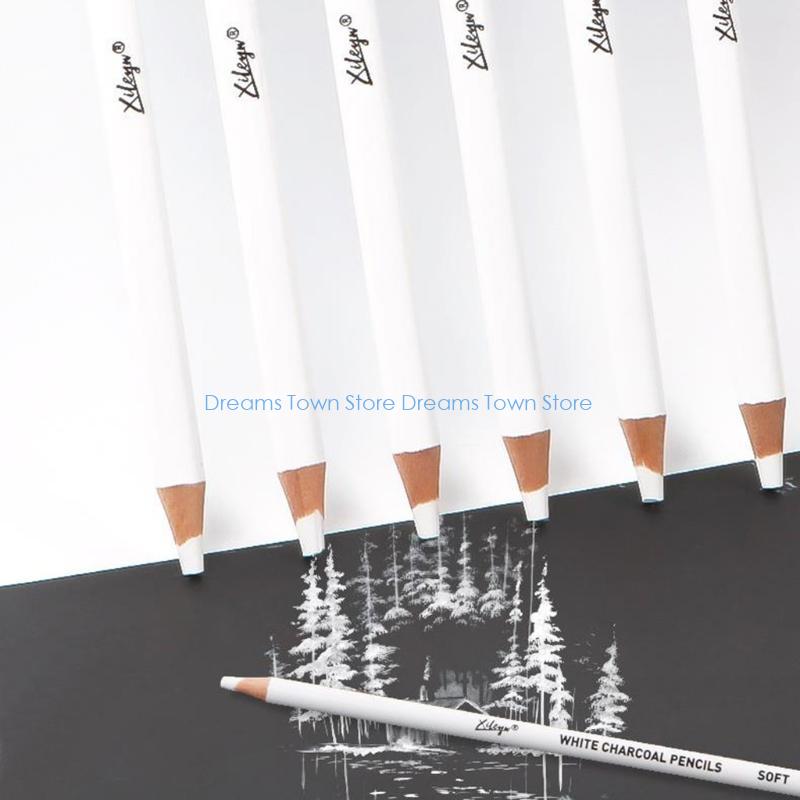 Juego lápices carbón blanco HX - Sketching Charcoal Set reseña y precio