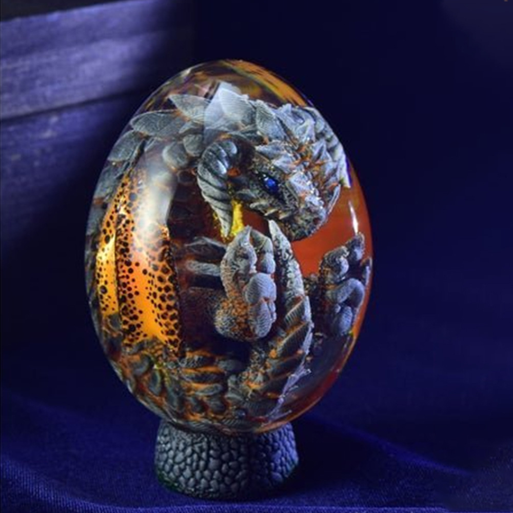 Adorno de estatua de huevo de  - Art Craft Dinosaurs reseña y precio