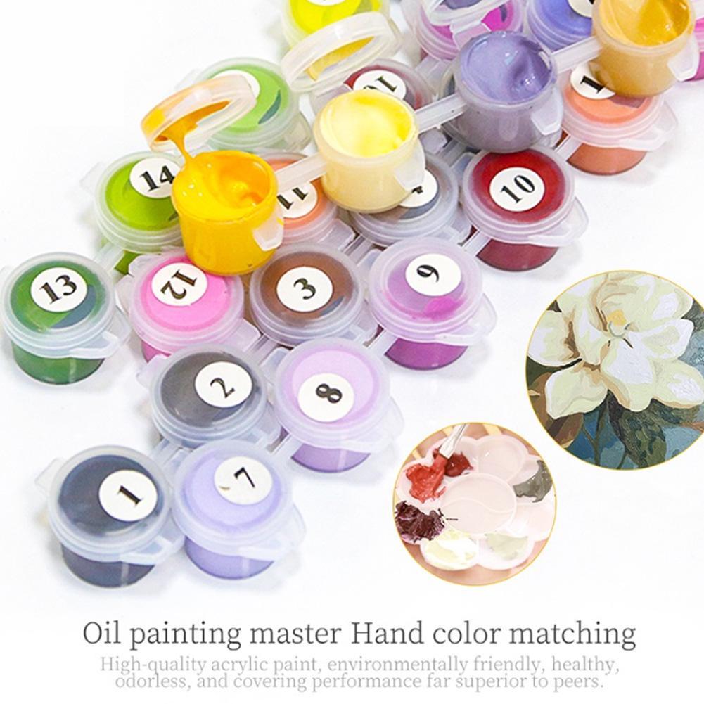 Kit de Pintura por Números DIY - Art Craft Number reseña y precio
