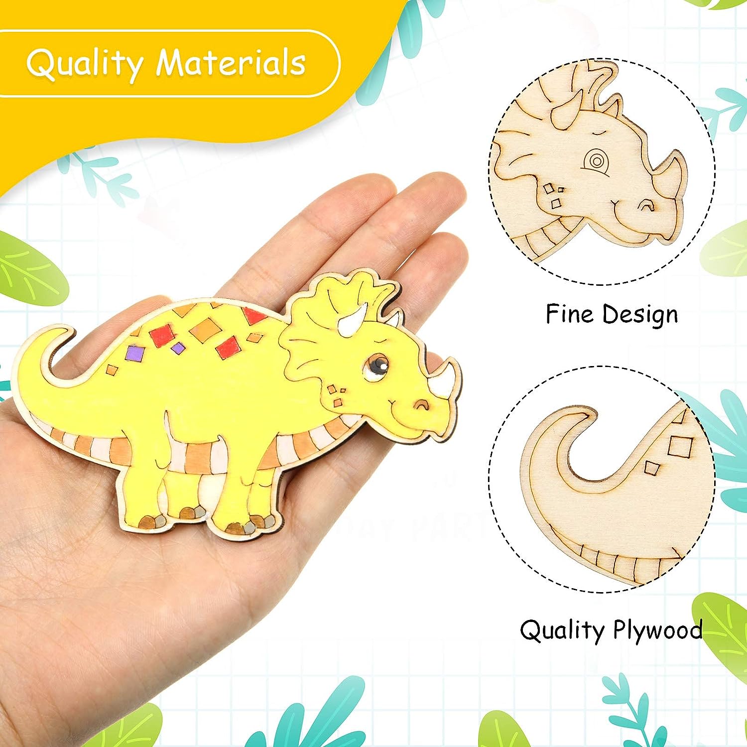 8/24 Piezas de Dinosaurios de  - Art Craft Dinosaurs reseña y precio