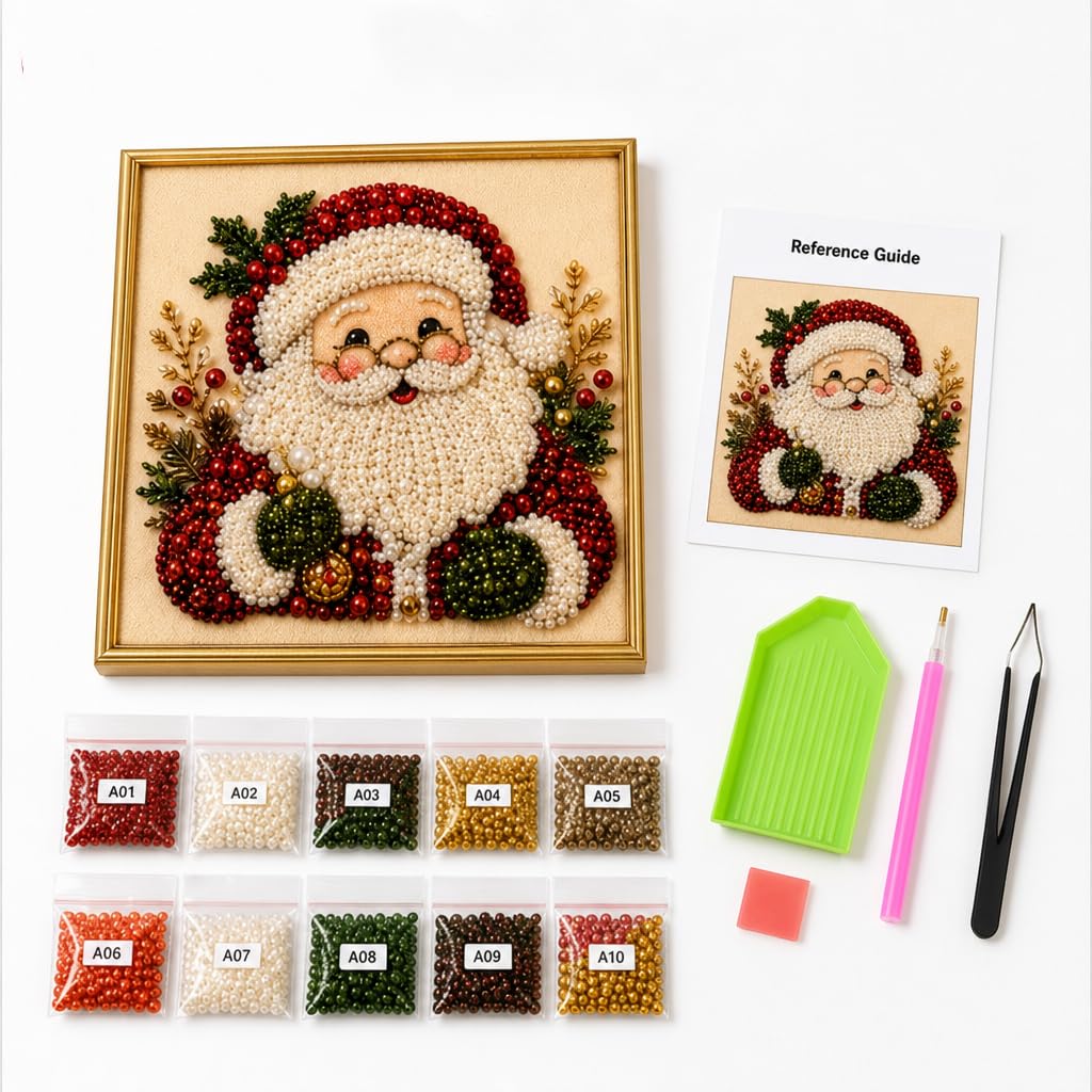 Kit de pintura de perlas y dia - Art Craft Glasses Frames reseña y precio