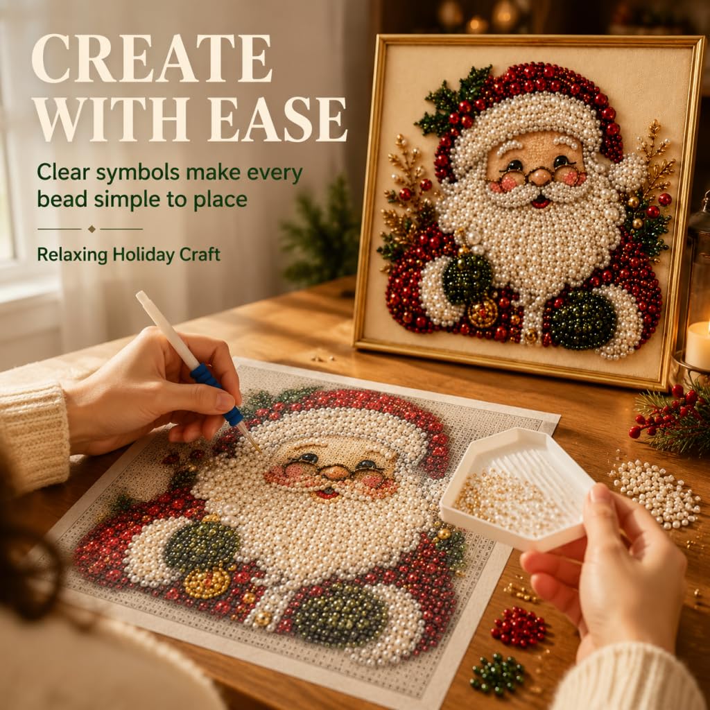 Kit de pintura de perlas y dia - Art Craft Glasses Frames reseña y precio
