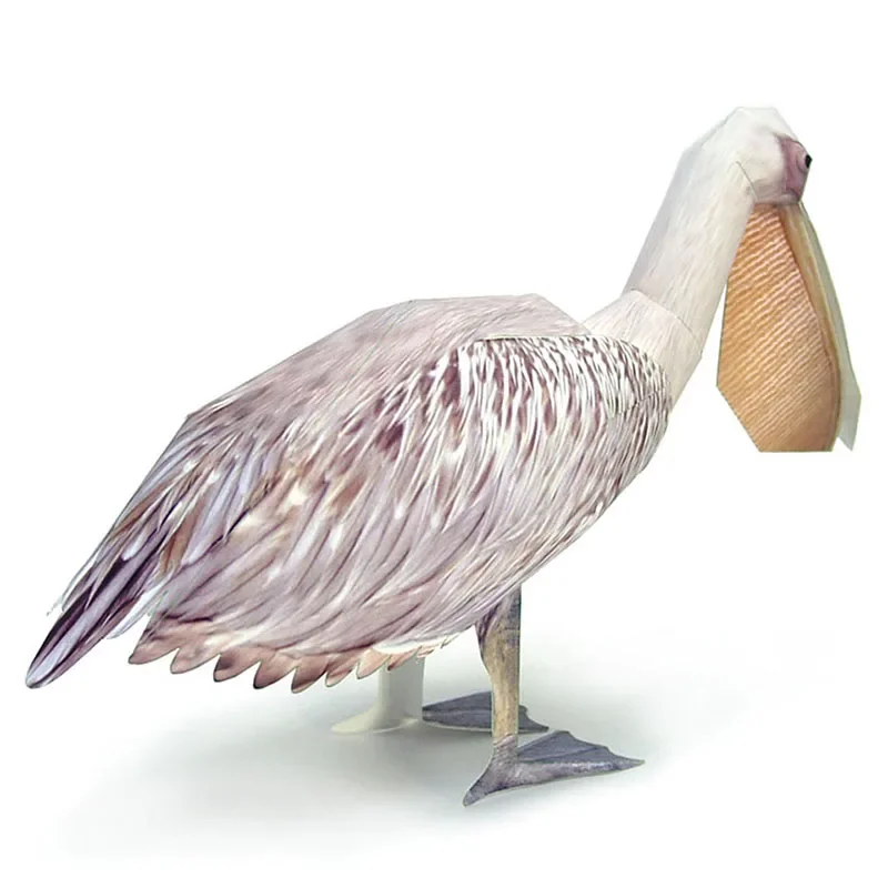 Gran pájaro pelícano blanco, m - Art Craft Cardboard reseña y precio