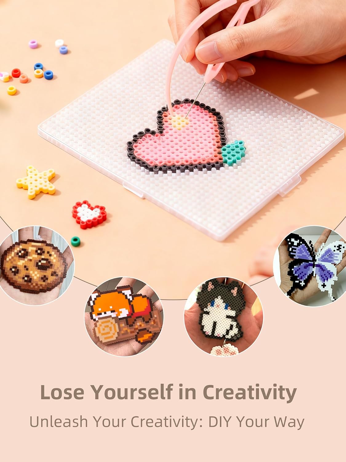 Kit de Cuentas Fusibles - Fáci - Art Craft Kits reseña y precio