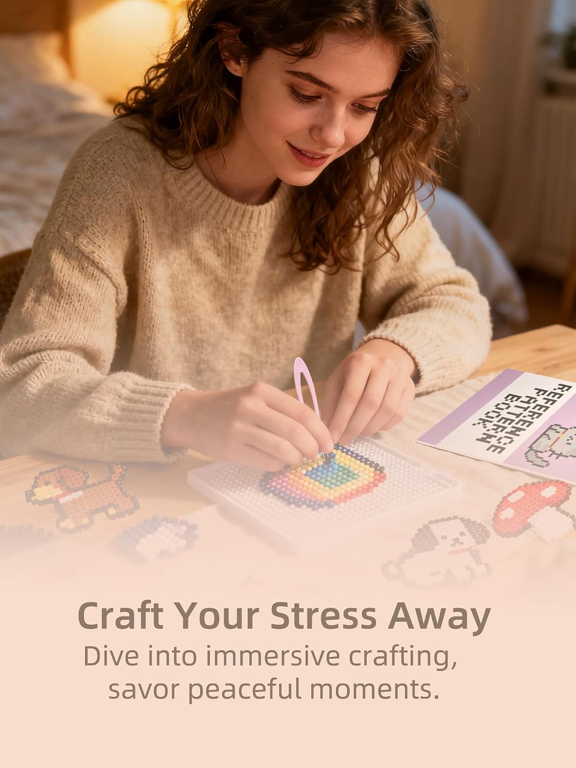 Kit de Cuentas Fusibles - Fáci - Art Craft Kits reseña y precio